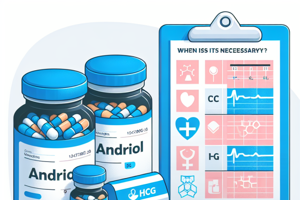 Andriol en combinaison avec l'HCG : quand est-il nécessaire ?
