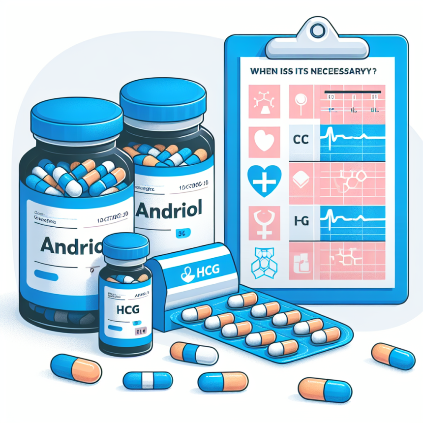 Andriol en combinaison avec l'HCG : quand est-il nécessaire ?