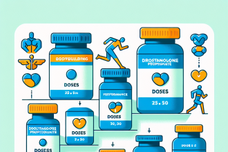 Caractéristiques posologiques du propionate de drostanolone pour différents objectifs