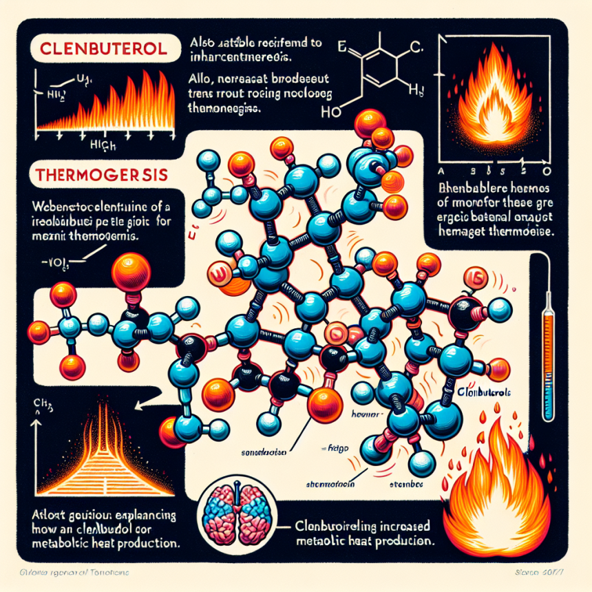 Clenbutérol et son rôle dans l'augmentation de la thermogenèse