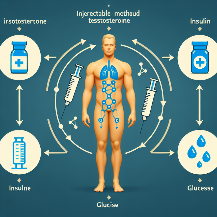 Effet de la méthyltestostérone injectable sur les niveaux d'insuline et de glucose