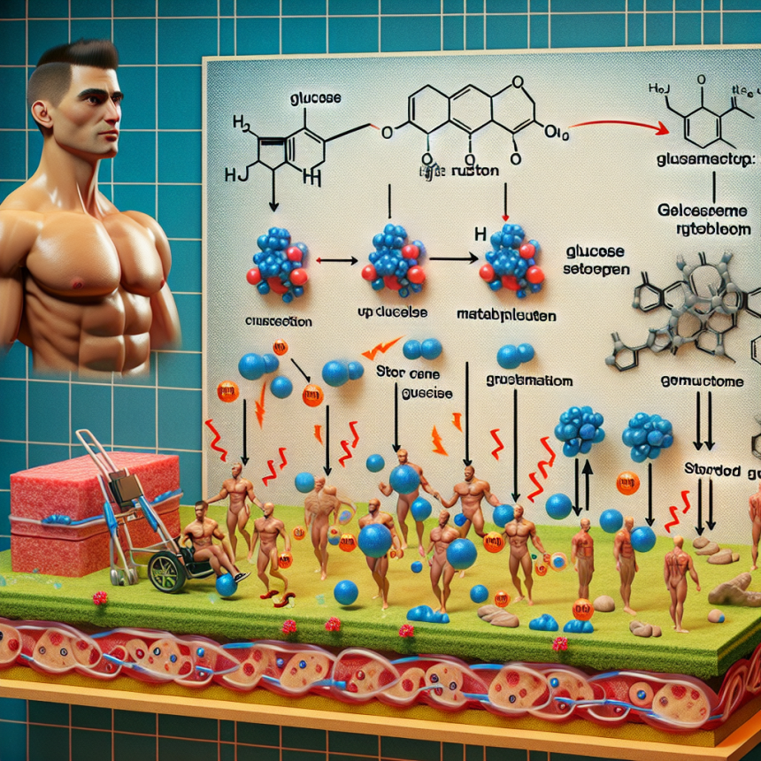 Effet de la testostérone énanthate sur le métabolisme du glucose