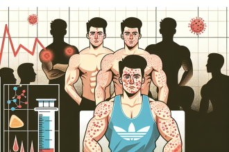 Effet du phénylpropionate de nandrolone sur le risque d'acné chez les sportifs