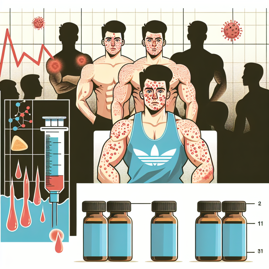 Effet du phénylpropionate de nandrolone sur le risque d'acné chez les sportifs