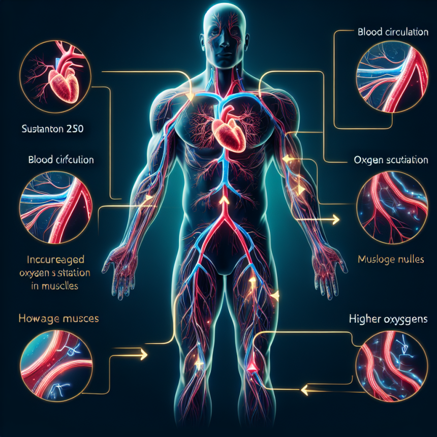 Effet du Sustanon 250 sur la circulation sanguine et la saturation des muscles en oxygène