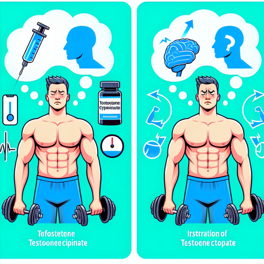 Impact du Cypionate de testostérone sur l'humeur pendant l'entraînement
