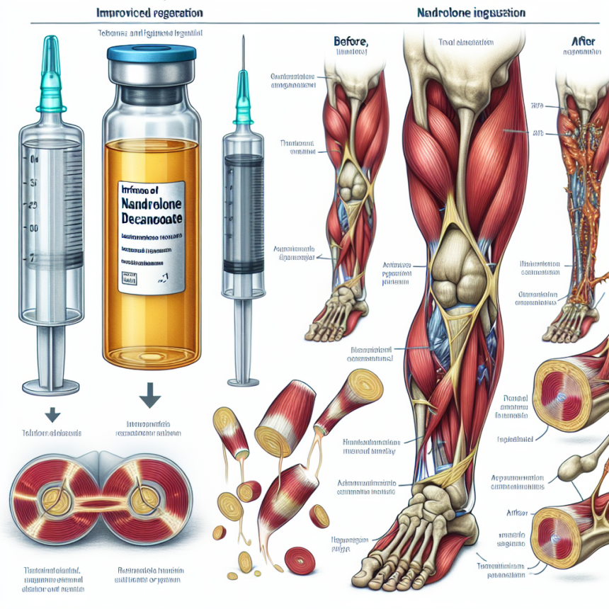 Infusion de décanoate de nandrolone pour une meilleure régénération des tendons et des ligaments