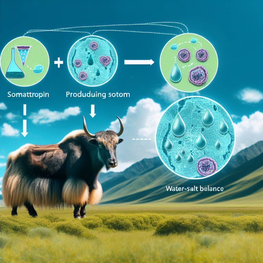 La somatropine de yak contribue à l'équilibre eau-sel de l'organisme