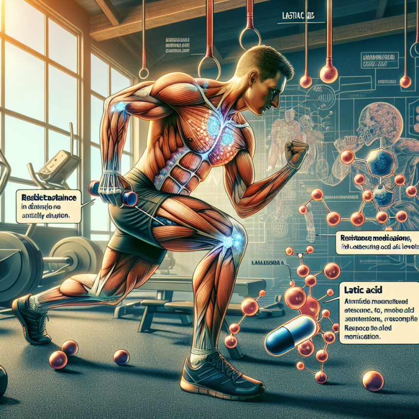 Les médicaments contre la résistance et leur rôle dans la réduction des niveaux d'acide lactique pendant l'activité physique