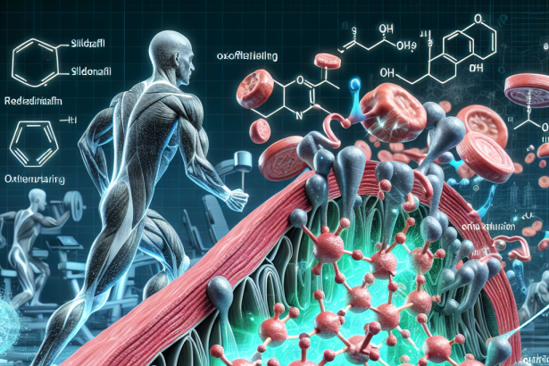 Perfusion de sildénafil sur les processus oxydatifs des viandes pendant l'entraînement