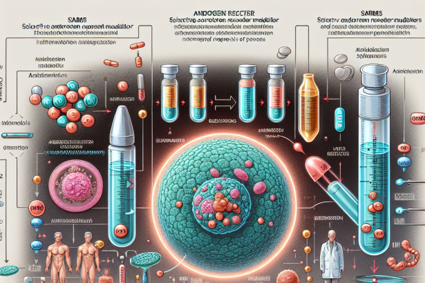 SARMs et leurs perfusions pour le facteur de viroblation et de nécrose des poches (TNF-alpha)