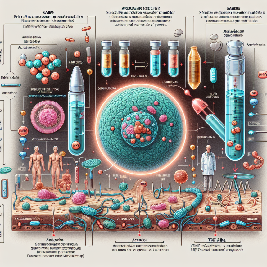 SARMs et leurs perfusions pour le facteur de viroblation et de nécrose des poches (TNF-alpha)
