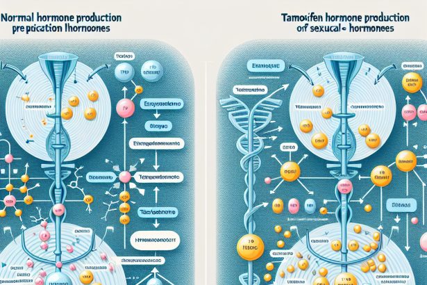 Tamoxifène et effet sur la production d'hormones sexuelles