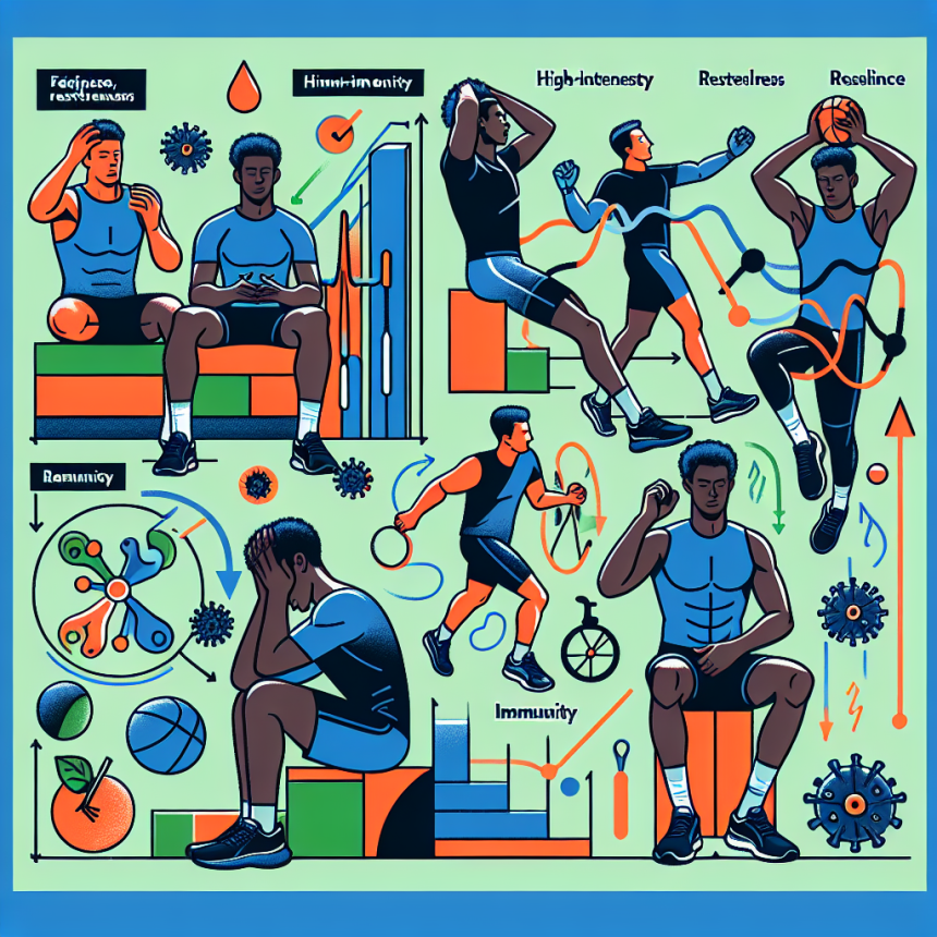 Analyse de l'impact du stress chronique sur l'immunité des athlètes