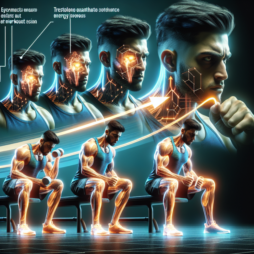 Augmentation du niveau d'énergie lors des séances d'entraînement avec l'énanthate de tréstolone