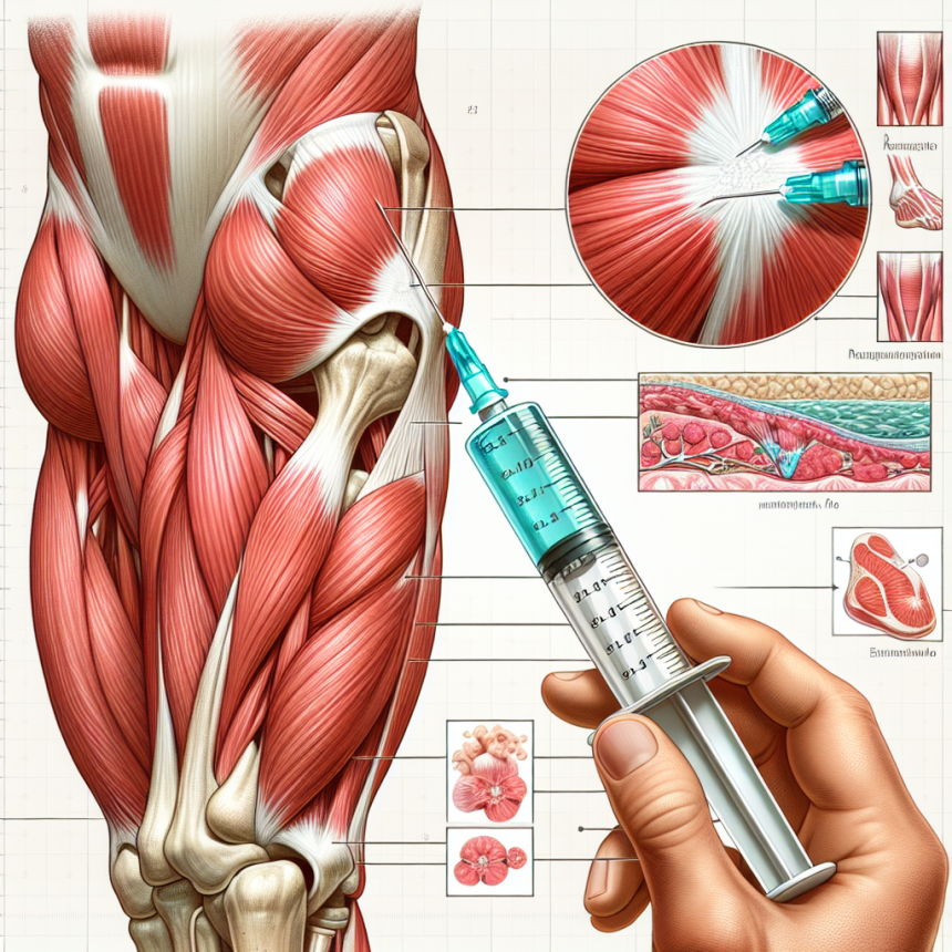 Caractéristiques de l'injection de Synthol dans le quadriceps