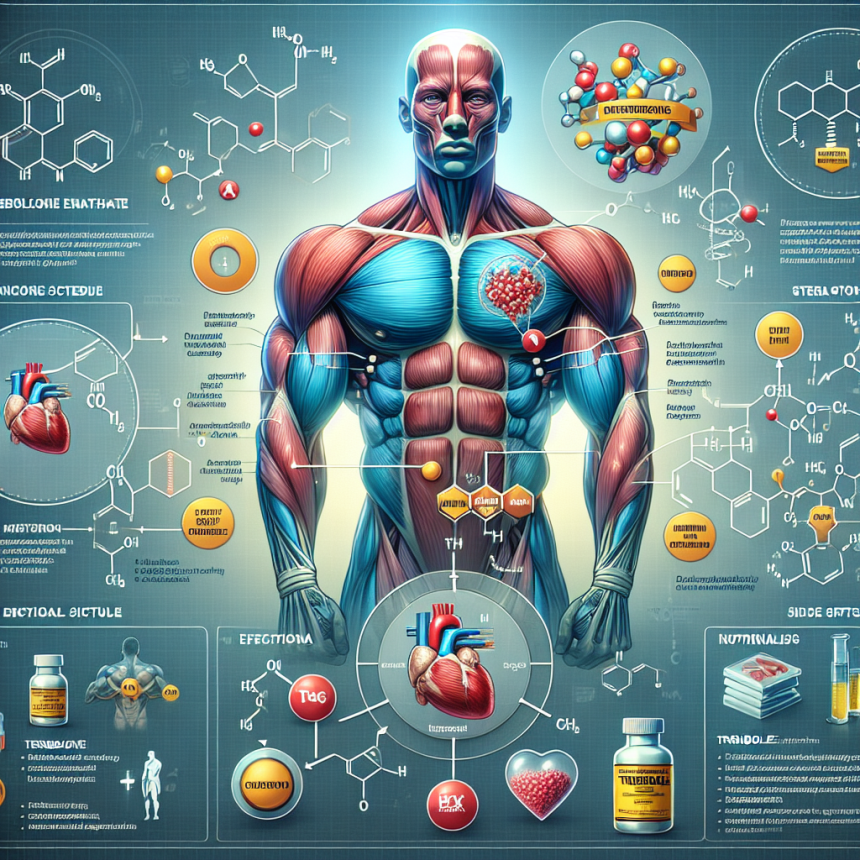 Caractéristiques de l'utilisation de l'Enanthate de trenbolone dans les cycles de prise de masse