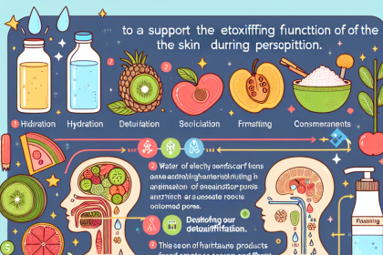 Comment soutenir la fonction détoxifiante de la peau pendant la transpiration