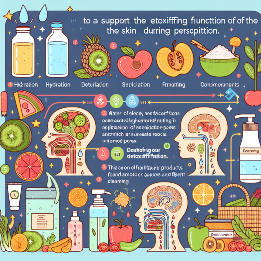 Comment soutenir la fonction détoxifiante de la peau pendant la transpiration