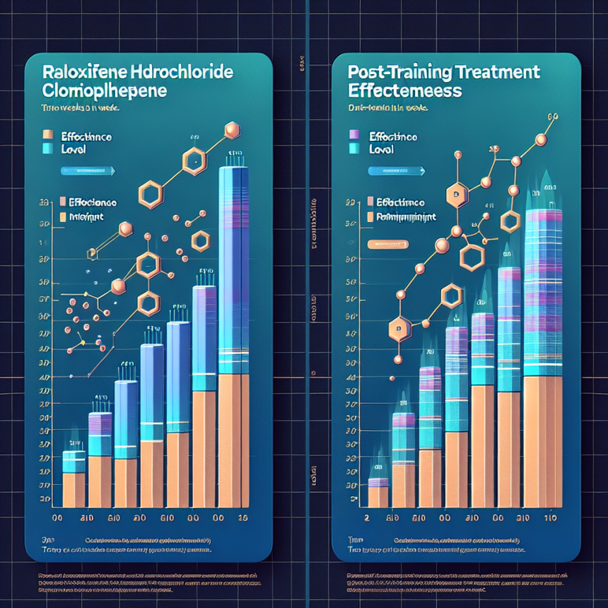 Comparaison de l'efficacité du chlorhydrate de raloxifène et du clomifène dans le traitement post-entraînement (TSP)