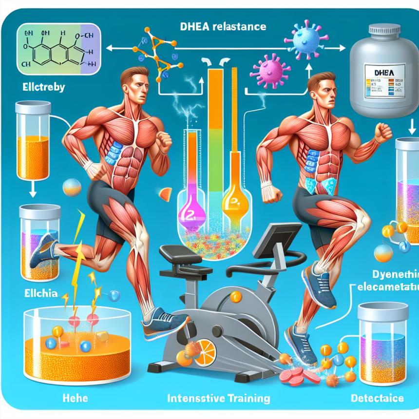 Effet de la DHEA sur l'équilibre électrolytique lors d'un entraînement intensif