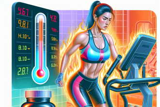 Effet de Prohormon sur la température corporelle pendant l'entraînement