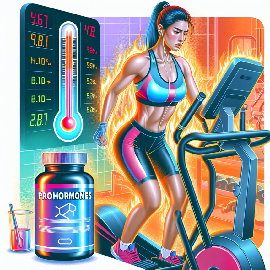 Effet de Prohormon sur la température corporelle pendant l'entraînement