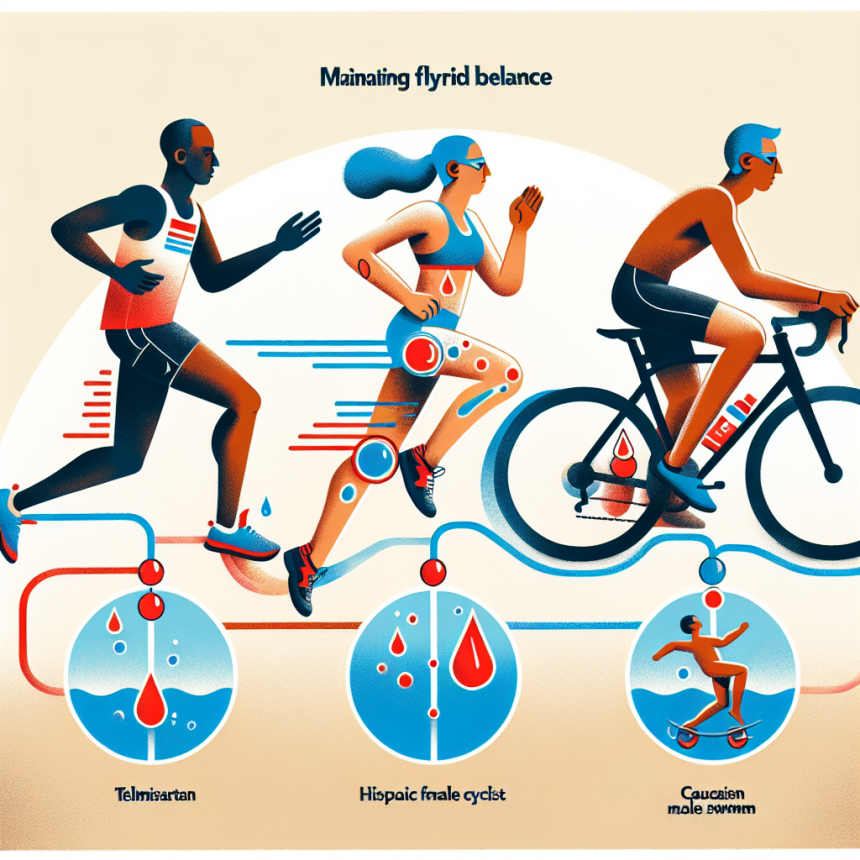 Le telmisartan comme facteur de maintien de l'équilibre hydrique chez les athlètes