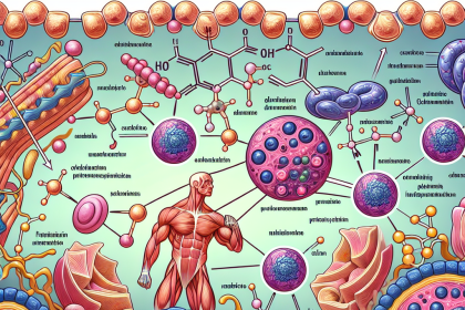 Prohormon et formation de la symétrie musculaire
