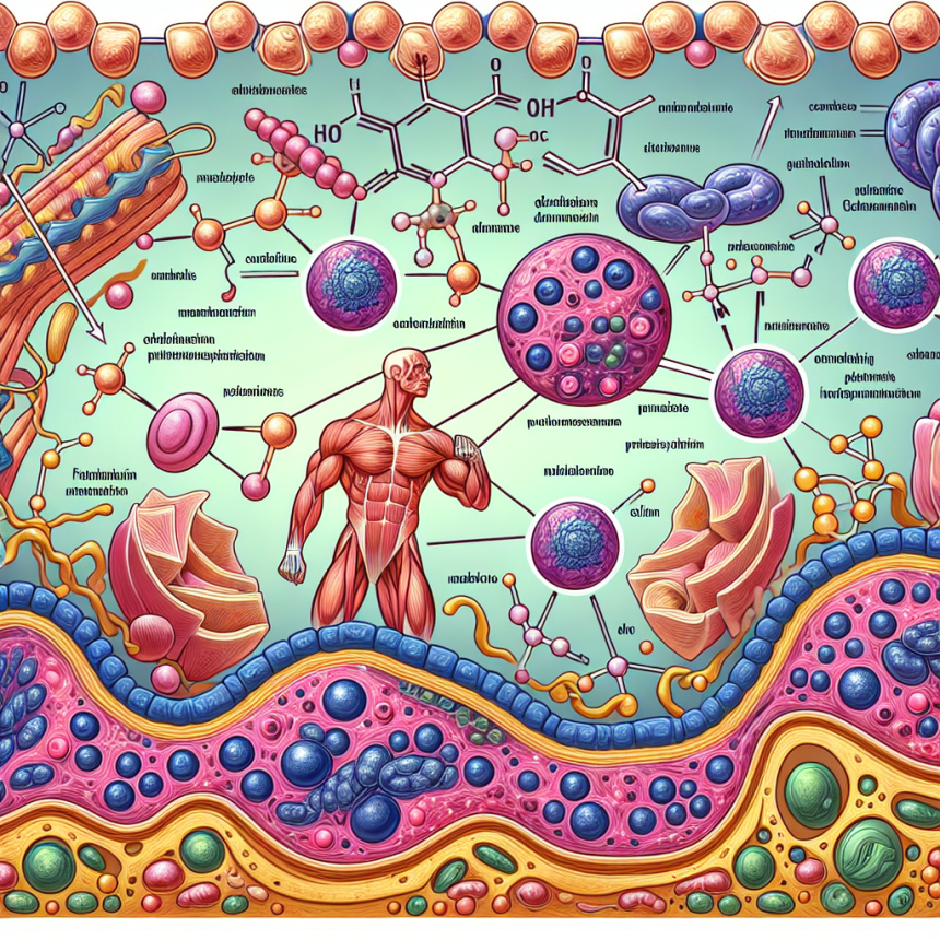 Prohormon et formation de la symétrie musculaire