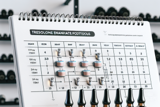 Protocoles de microdosage de l'énanthate de tréstolone dans le sport