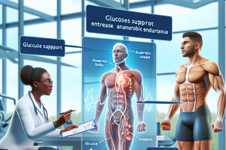 Utilisation médicale du soutien du glucose pour augmenter l'endurance anaérobie