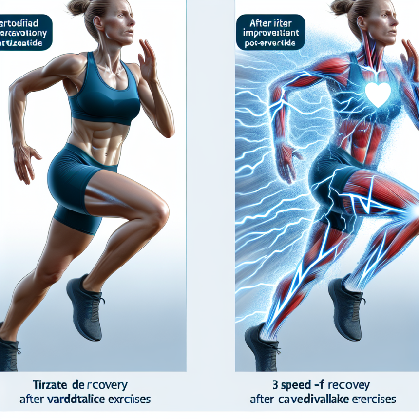 Comment le tirzépatide affecte-t-il la vitesse de récupération après des efforts cardio ?