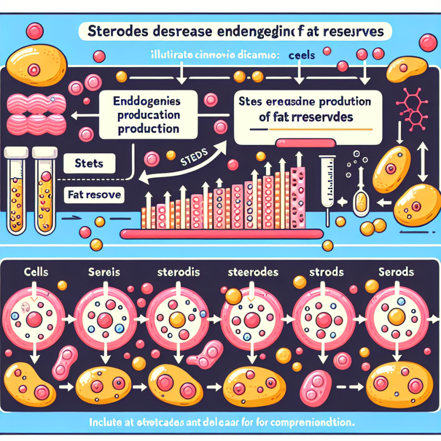 Comment les stéroïdes réduisent la production endogène Réserves graisseuses