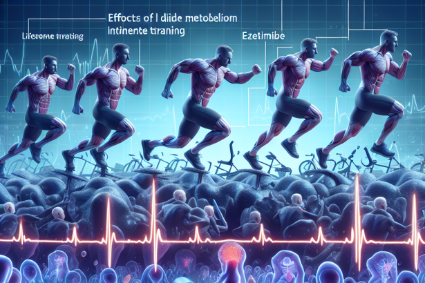 Effet de l'ézétimibe sur le métabolisme lipidique après un entraînement intensif