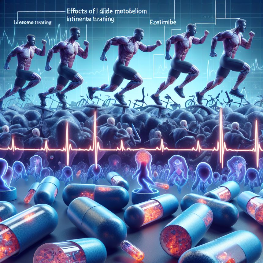 Effet de l'ézétimibe sur le métabolisme lipidique après un entraînement intensif