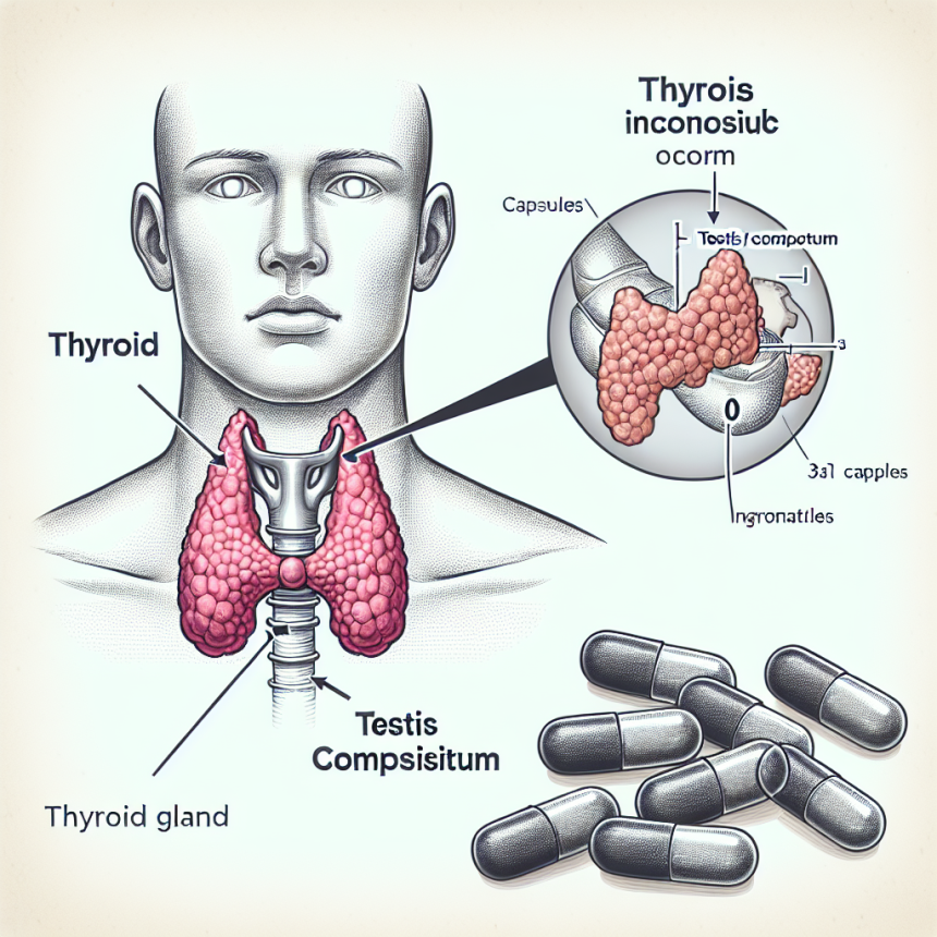 Effet du Testis Compositum sur l'activité thyroïdienne