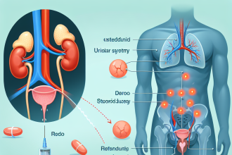 Impact d'une cure de stéroïdes sur le système urinaire