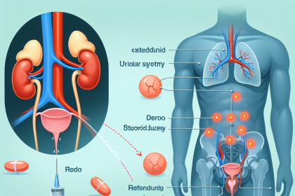 Impact d'une cure de stéroïdes sur le système urinaire