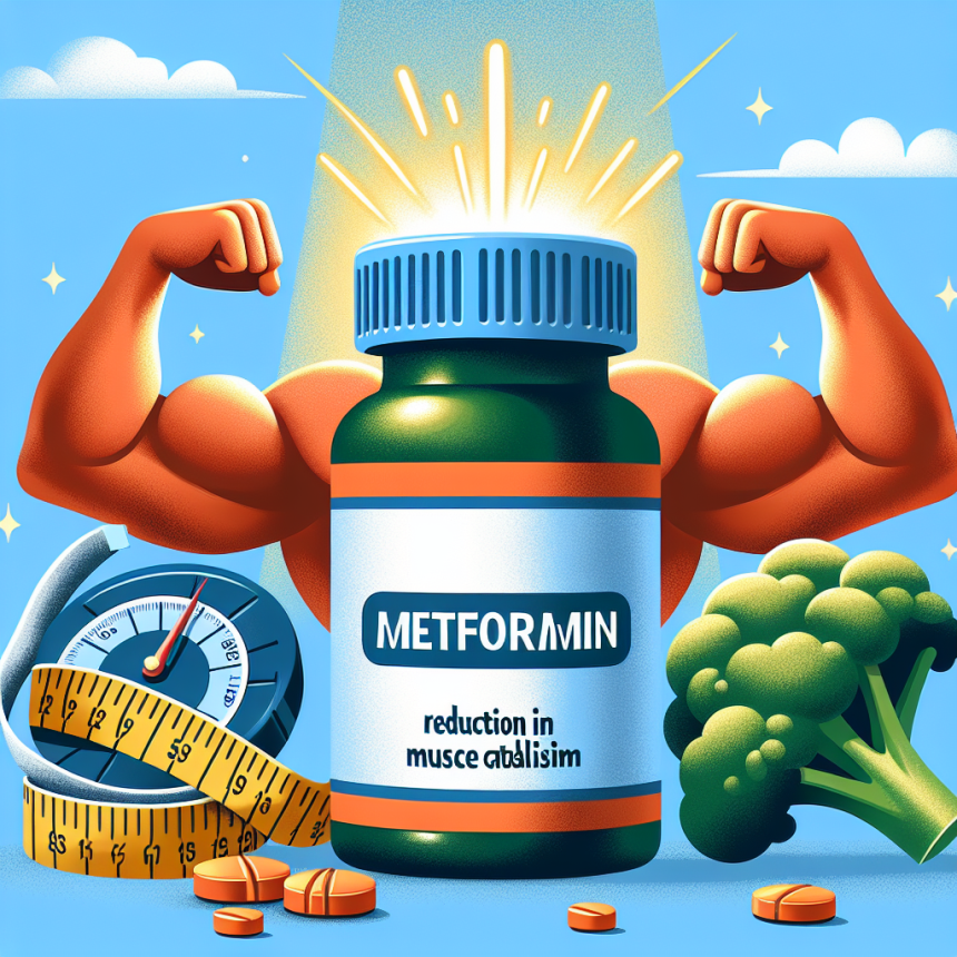 Metformine et réduction du risque de catabolisme musculaire en cas de déficit calorique