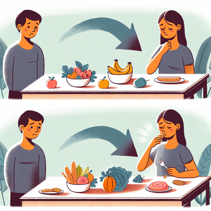 Modifications de l'appétit lors d'une séance individuelle