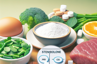 Stenbolone en association avec un régime pauvre en glucides